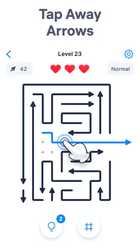 Arrow Puzzle: Tap Puzzle Games screenshot 1