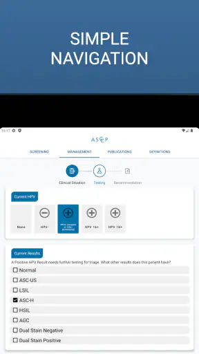 ASCCP Management Guidelines screenshot 7