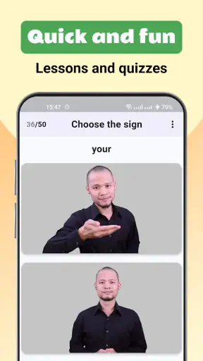 ASL - Sign Language.learn ASL! screenshot 4