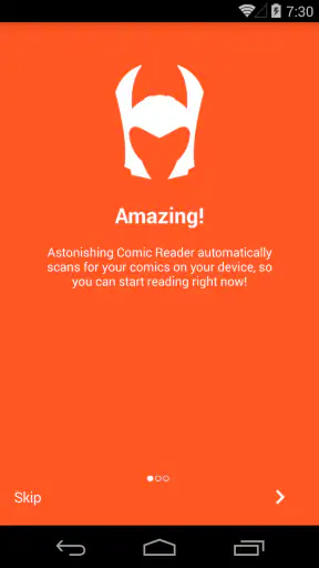 Astonishing Comic Reader screenshot 1