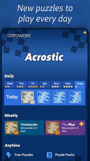 Astraware Acrostic screenshot 4