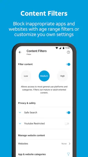 AT&T Secure Family® parent app screenshot 4