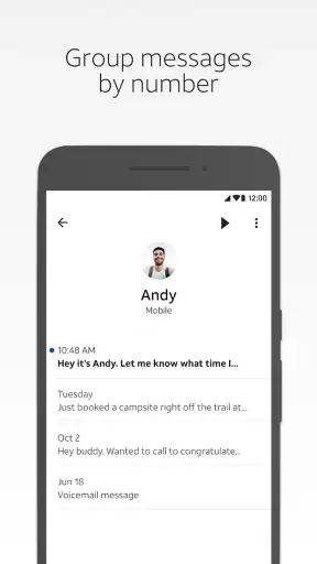AT&T Visual Voicemail screenshot 3