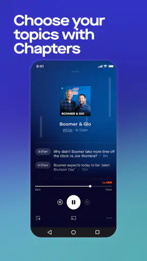 Audacy: Radio & Sports Talk screenshot 7