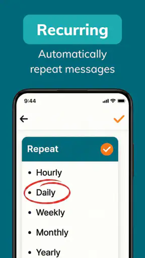 Auto Text - Schedule Messages screenshot 4