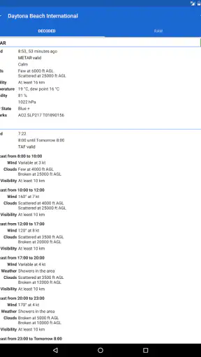 Avia Weather - METAR & TAF screenshot 12