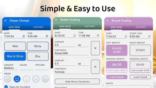 Breastfeeding & Baby Tracker screenshot 2