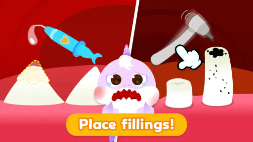 Baby Shark Dentist Play: Game screenshot 1