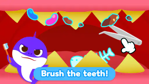 Baby Shark Dentist Play: Game screenshot 2