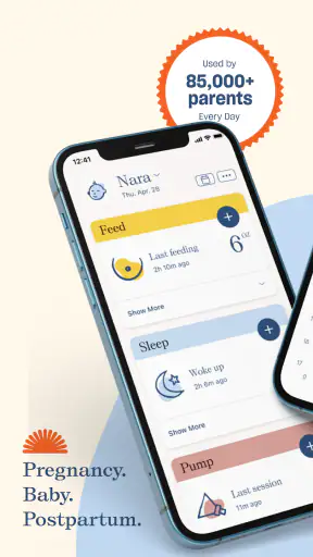 Nara - Baby & Mom Tracker screenshot 1