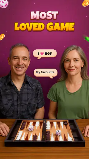 Backgammon Friends Online screenshot 1