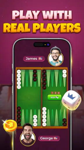 Backgammon Friends Online screenshot 8
