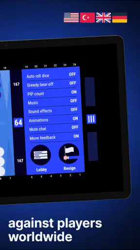 Backgammon Galaxy: Play Online screenshot 11