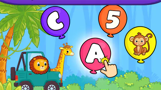 Balloon Pop Kids Learning Game screenshot