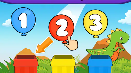 Balloon Pop Kids Learning Game screenshot