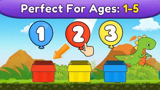 Balloon Pop Kids Learning Game screenshot