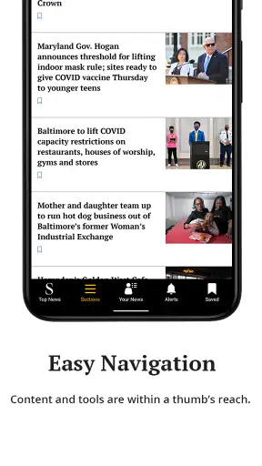 Baltimore Sun screenshot 5