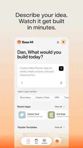 Base44: Build Apps with AI screenshot 2