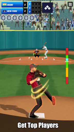 Baseball Super League: 3D Game screenshot 11