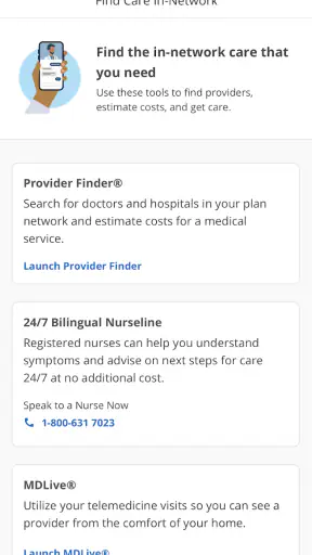 BCBSIL screenshot 3