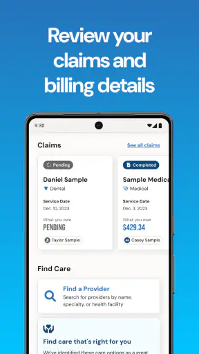 BCBSMA MyBlue Member App screenshot 2
