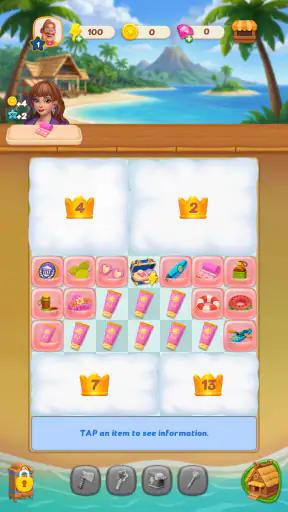 Beach Bliss: Merge Puzzle screenshot 11