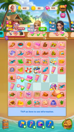 Beach Bliss: Merge Puzzle screenshot 12