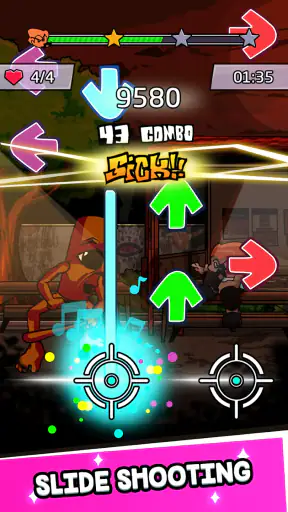 Beat Shooter Night: Rap Battle screenshot 7