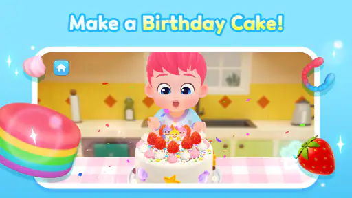 Bebefinn Birthday Party: Game screenshot 1