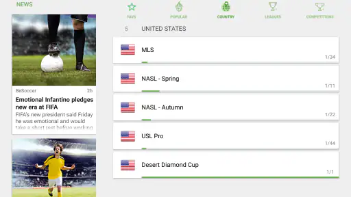 BeSoccer: Soccer Live Score screenshot 10