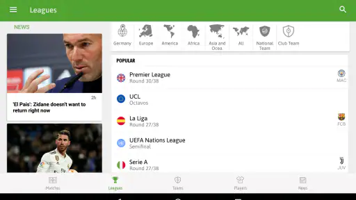 BeSoccer: Soccer Live Score screenshot 9