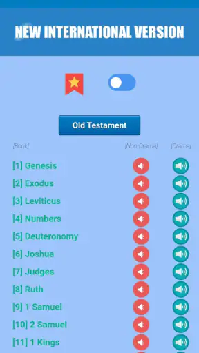 Bible NIV - Audio Bible App screenshot 2