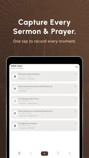 Bible Note Taker & Recorder screenshot 9
