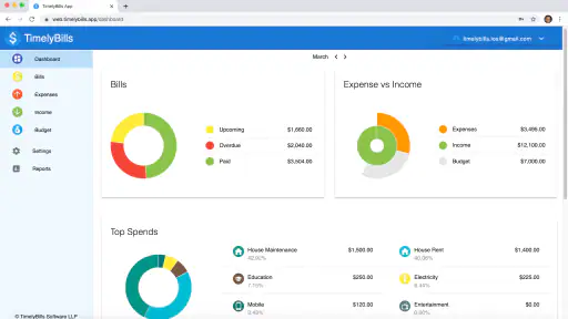 Bill Payment Reminder, Budgets screenshot 9