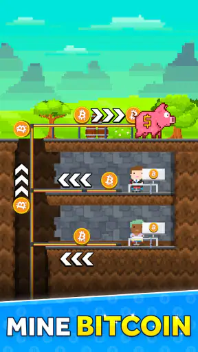 Bitcoin Miner Idle Tycoon Game screenshot 2