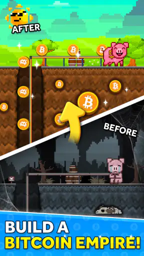 Bitcoin Miner Idle Tycoon Game screenshot 3