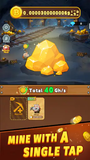 Bitcoin Miner - Gold Diggers screenshot 10