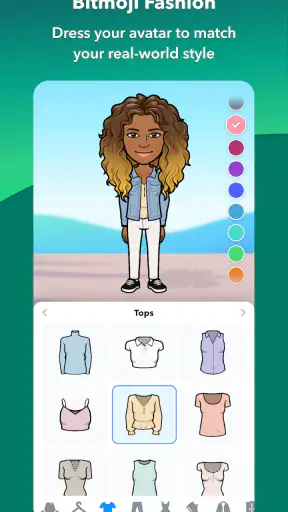 Bitmoji screenshot
