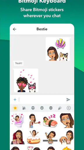 Bitmoji screenshot