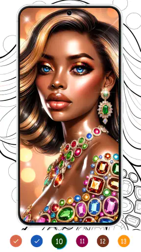 Black Color - Color by Number screenshot 6