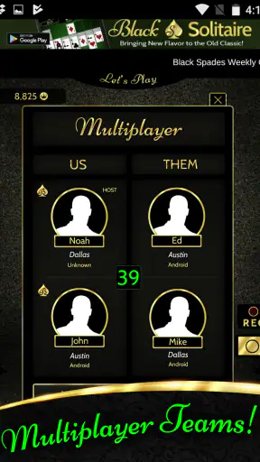 Black Spades - Jokers & Prizes screenshot 12