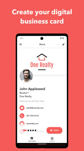 Blinq: Digital Business Card screenshot 1