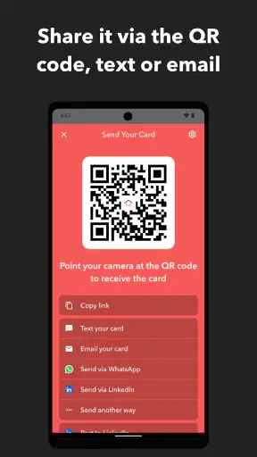 Blinq: Digital Business Card screenshot 2