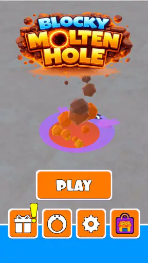 Blocky Molten Hole screenshot 4