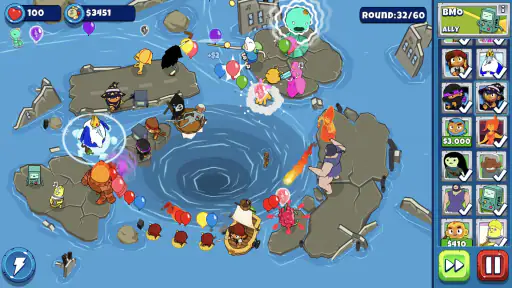 Bloons Adventure Time TD screenshot 2