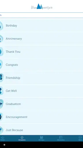 Blue Mountain Ecards screenshot 10