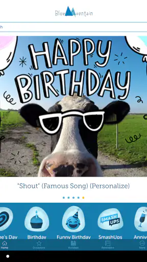 Blue Mountain Ecards screenshot 9