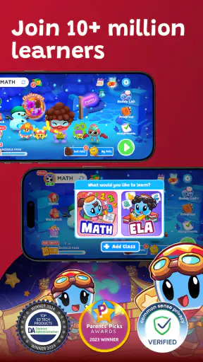 Boddle: Math & Reading Game screenshot 1