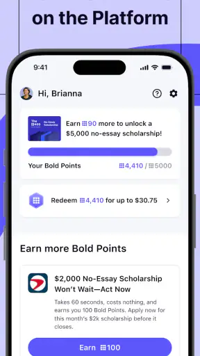 Bold.org: Scholarships screenshot 4