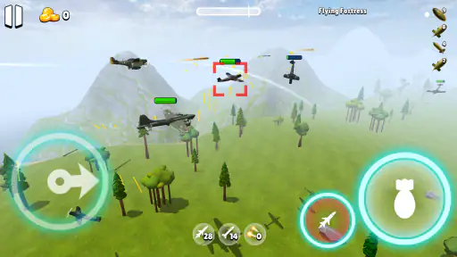 Bomber Ace: WW2 war plane game screenshot 10